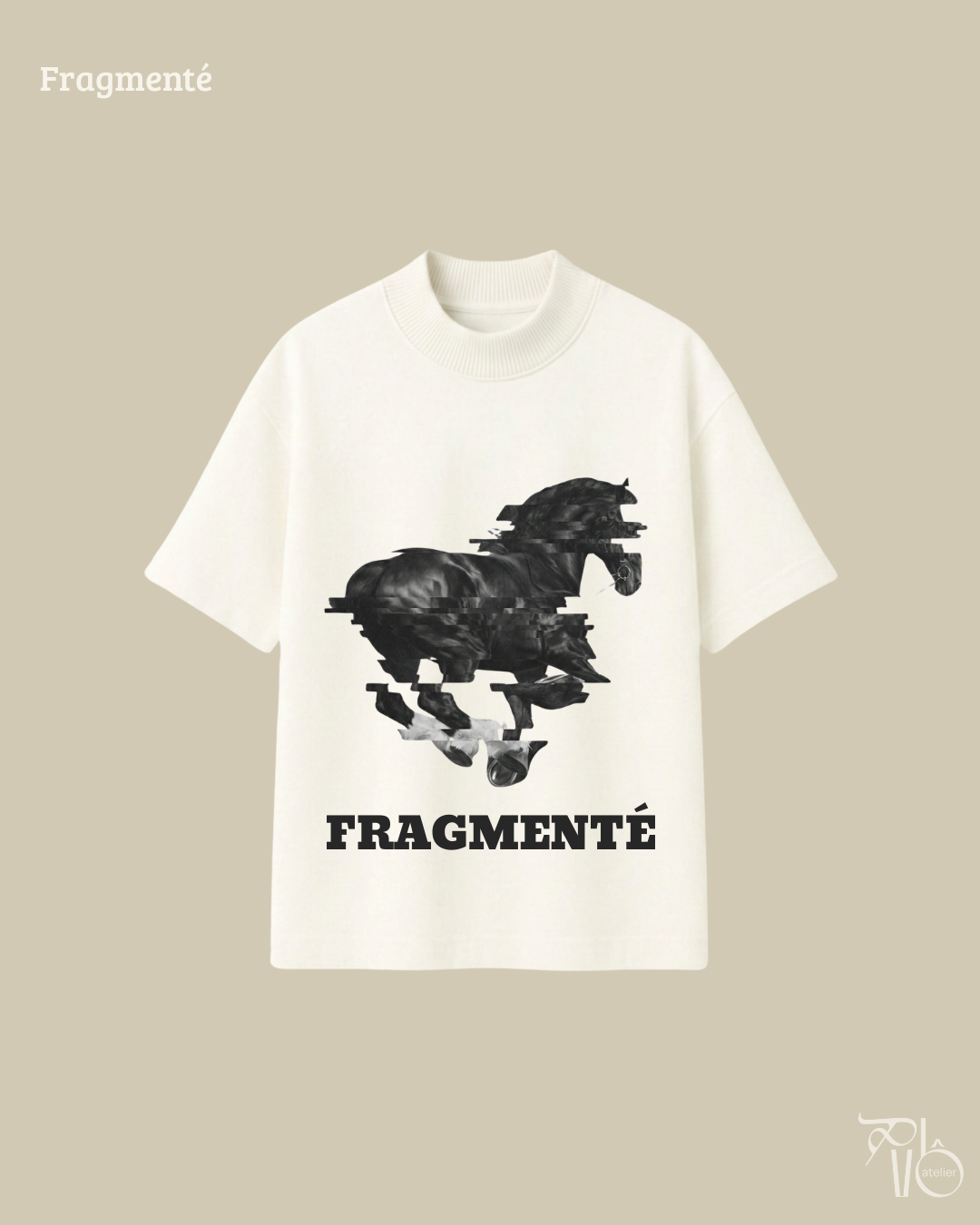 Camiseta HEAVY OVERTEE Fragmenté