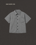 HEAVY OVERSHIRT BOXY PIED