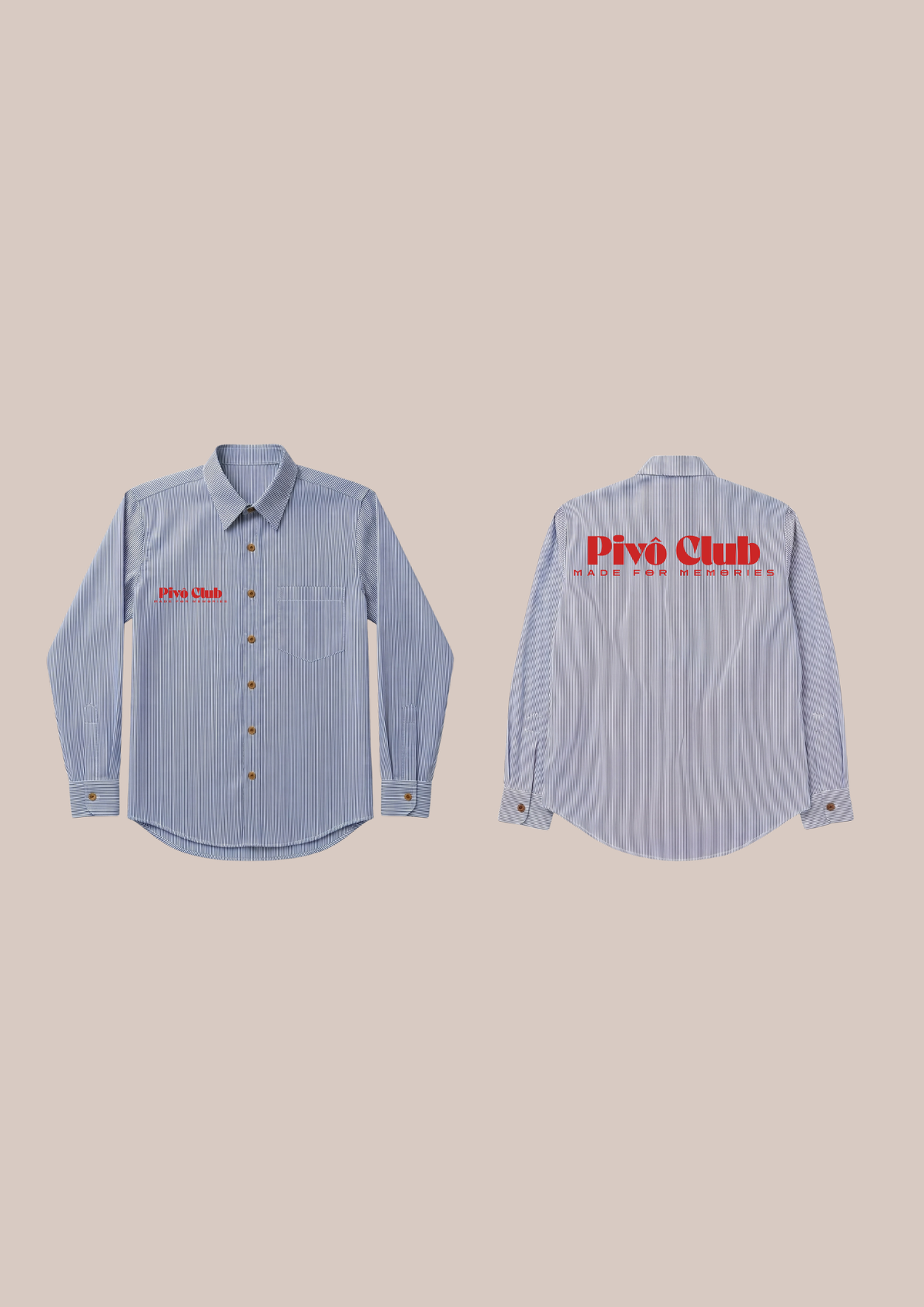 STRIPPED LONGSLEEVE SHIRT CLUB