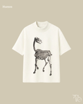 Camiseta heavy OVERtee Huesos