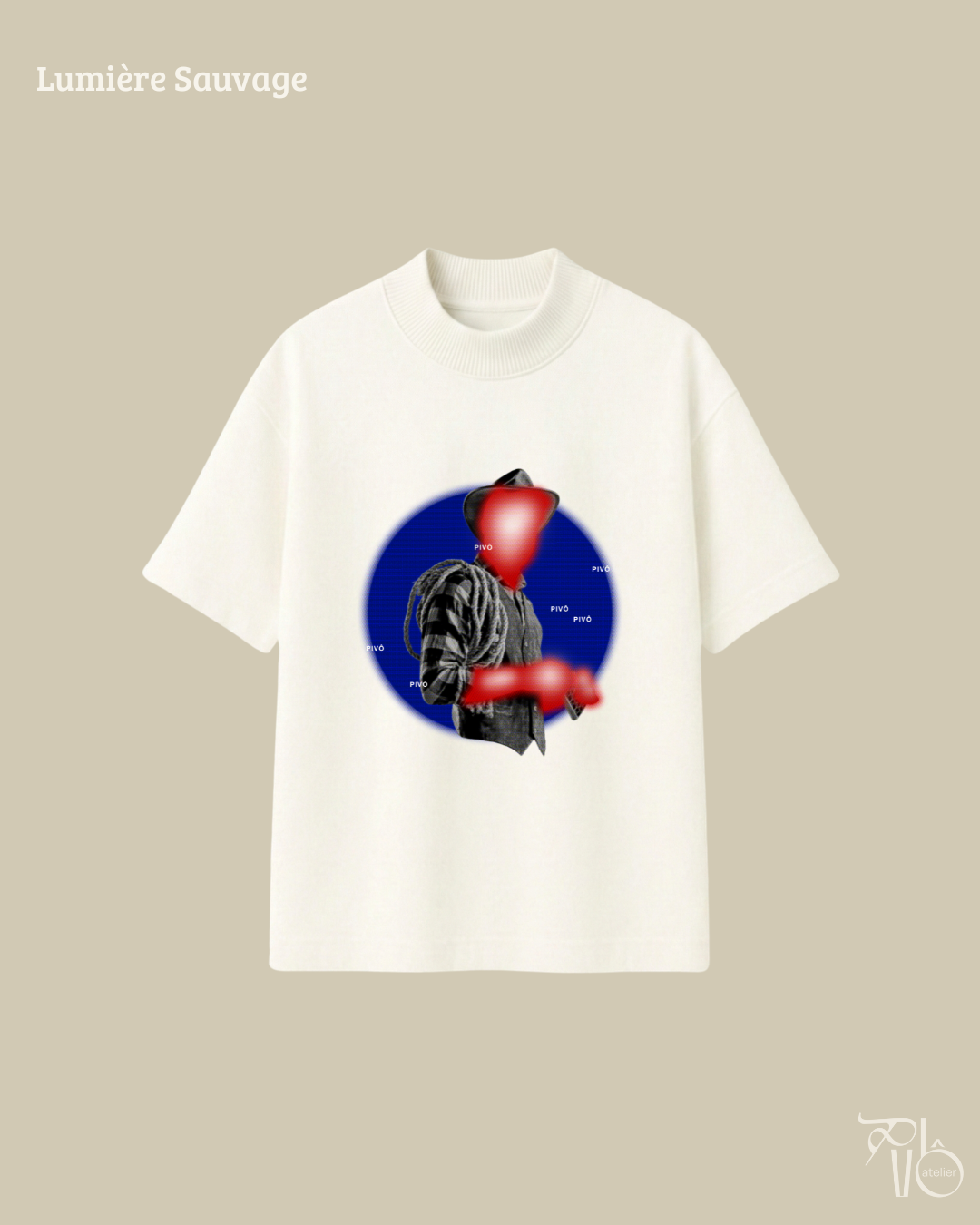 Camisata heavy OVERtee Lumierè Sauvage