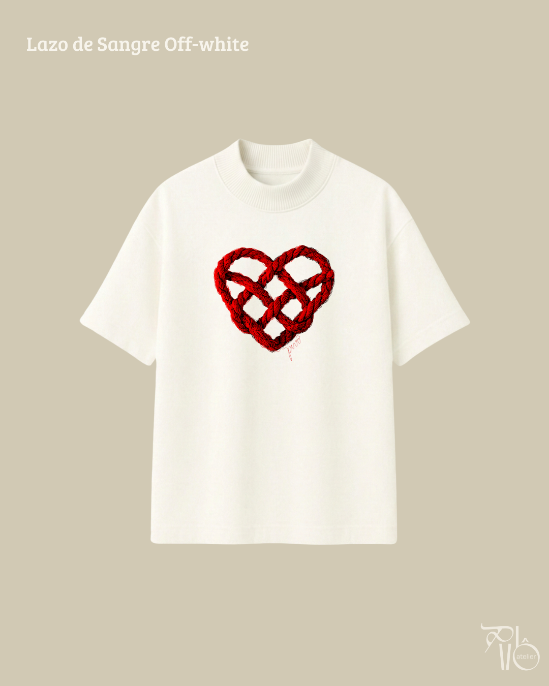 Camiseta HEAVY OVERTEE Lazo de Sangre