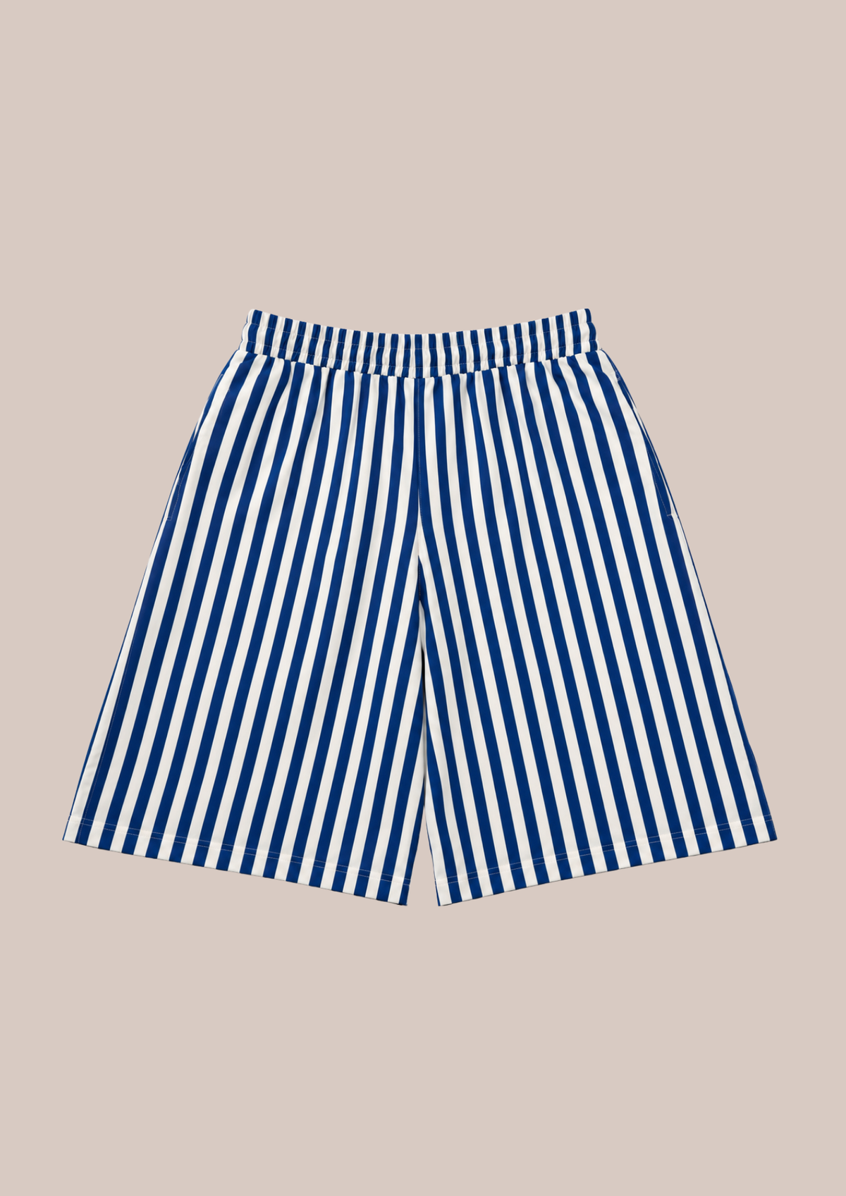 LIGHT STRIPPED JORTS
