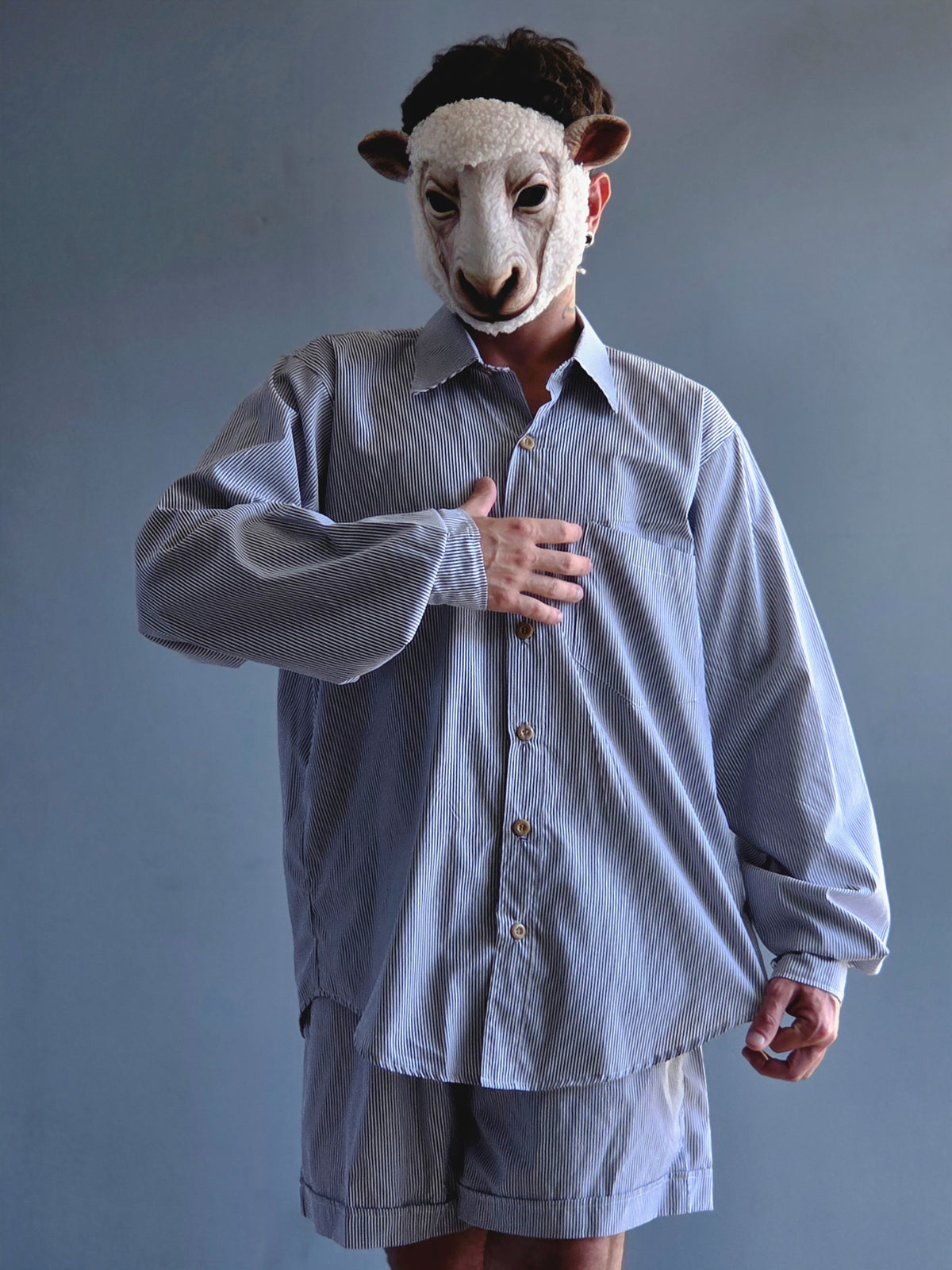 STRIPPED LONGSLEEVE SHIRT CLUB
